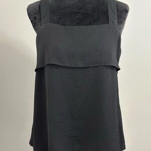 Banana Republic Black Relaxed Sleeveless Tank